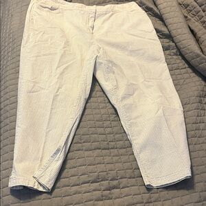 Charter Club Men's Light Striped Chinos